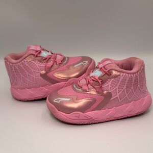Puma MB.01 Kids Pink Melo 1 of 1 Basketball Shoes 8c Lilac Iridescent 309950-01